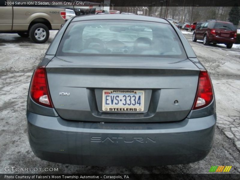 Storm Grey / Grey 2004 Saturn ION 2 Sedan