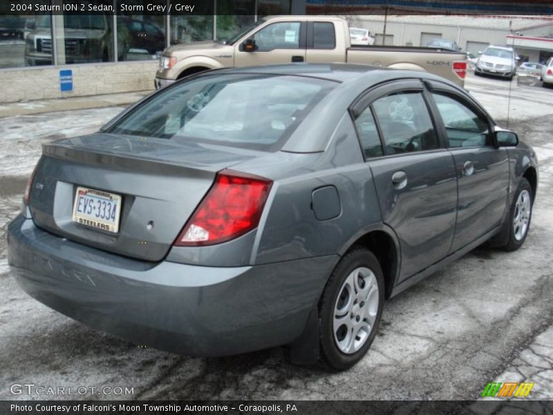 Storm Grey / Grey 2004 Saturn ION 2 Sedan