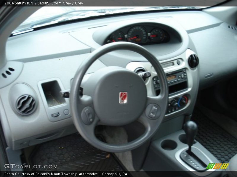 Storm Grey / Grey 2004 Saturn ION 2 Sedan