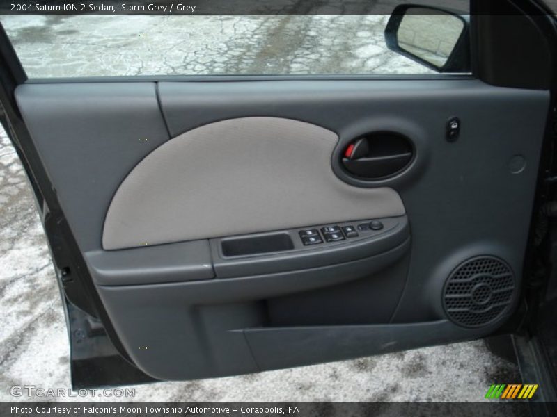 Storm Grey / Grey 2004 Saturn ION 2 Sedan