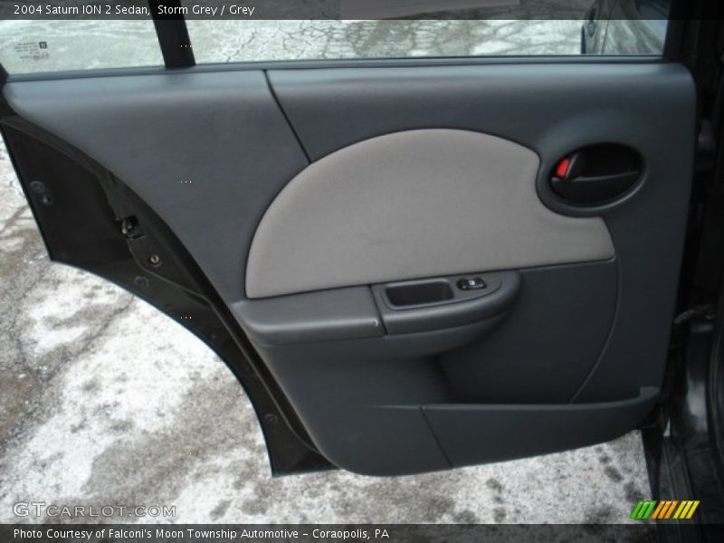 Storm Grey / Grey 2004 Saturn ION 2 Sedan