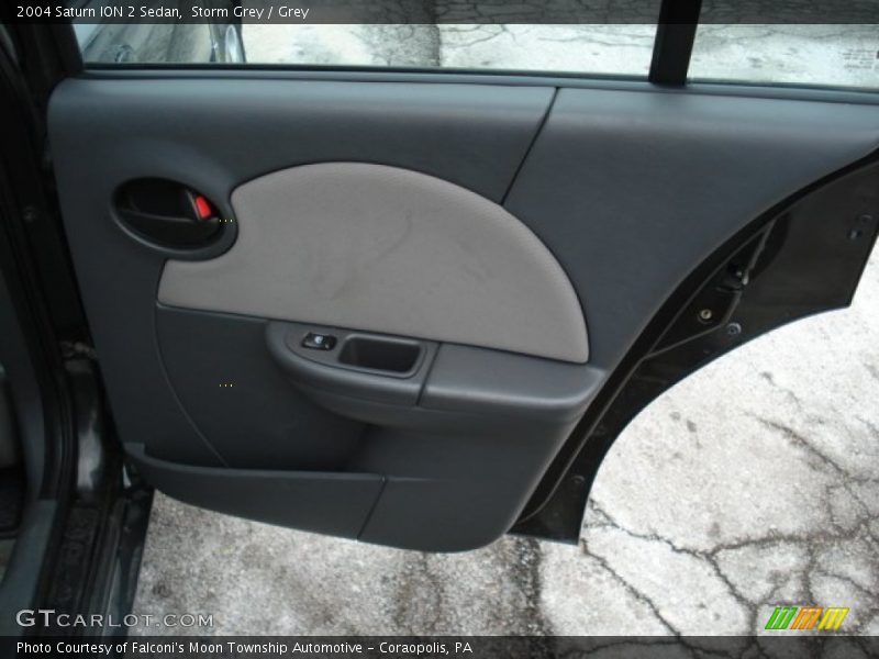 Storm Grey / Grey 2004 Saturn ION 2 Sedan