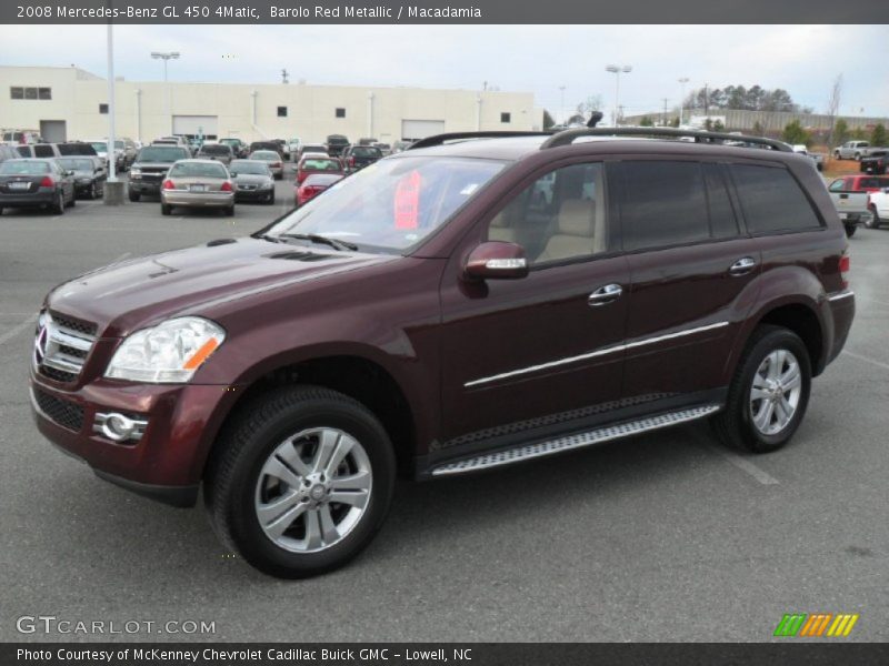 Barolo Red Metallic / Macadamia 2008 Mercedes-Benz GL 450 4Matic