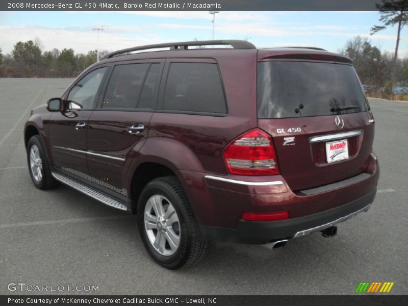 Barolo Red Metallic / Macadamia 2008 Mercedes-Benz GL 450 4Matic