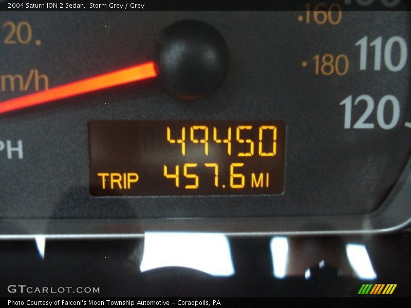 Storm Grey / Grey 2004 Saturn ION 2 Sedan