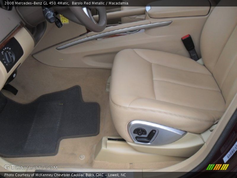 Barolo Red Metallic / Macadamia 2008 Mercedes-Benz GL 450 4Matic