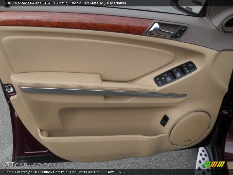 Barolo Red Metallic / Macadamia 2008 Mercedes-Benz GL 450 4Matic