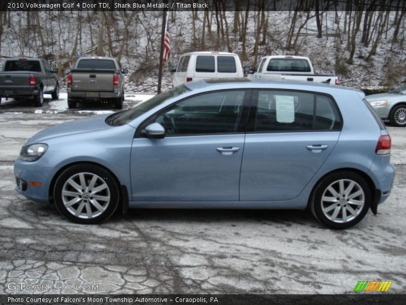  2010 Golf 4 Door TDI Shark Blue Metallic