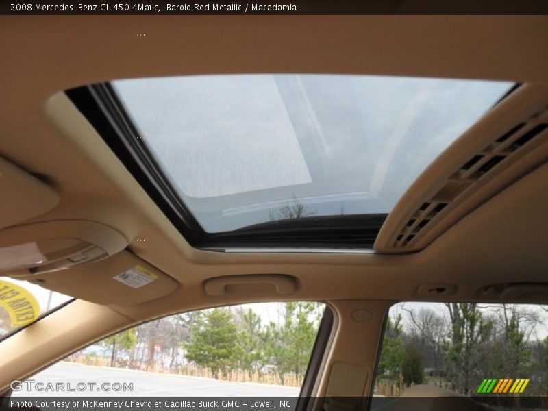 Barolo Red Metallic / Macadamia 2008 Mercedes-Benz GL 450 4Matic