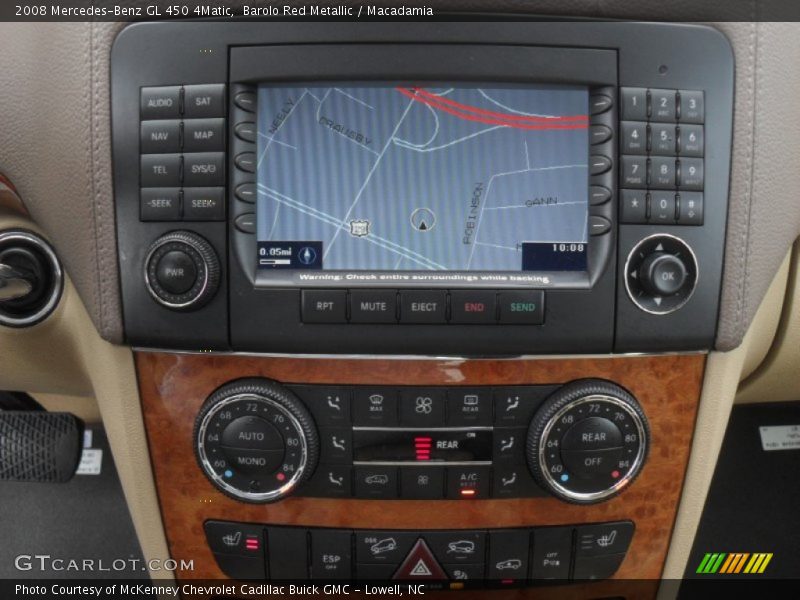 Barolo Red Metallic / Macadamia 2008 Mercedes-Benz GL 450 4Matic