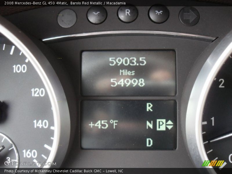 Barolo Red Metallic / Macadamia 2008 Mercedes-Benz GL 450 4Matic