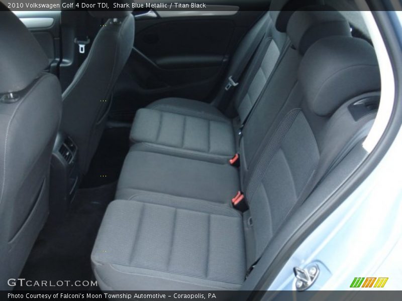 Shark Blue Metallic / Titan Black 2010 Volkswagen Golf 4 Door TDI