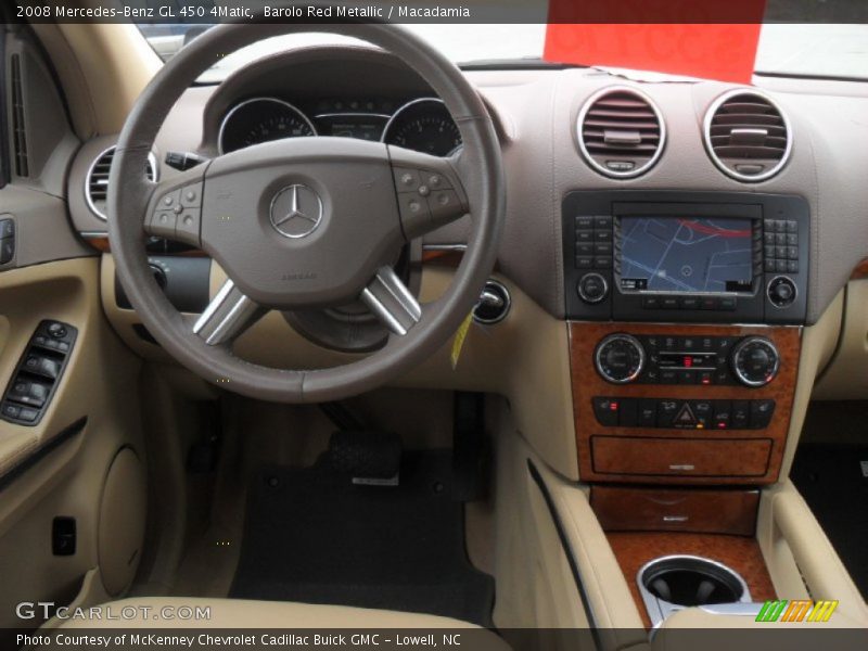 Barolo Red Metallic / Macadamia 2008 Mercedes-Benz GL 450 4Matic