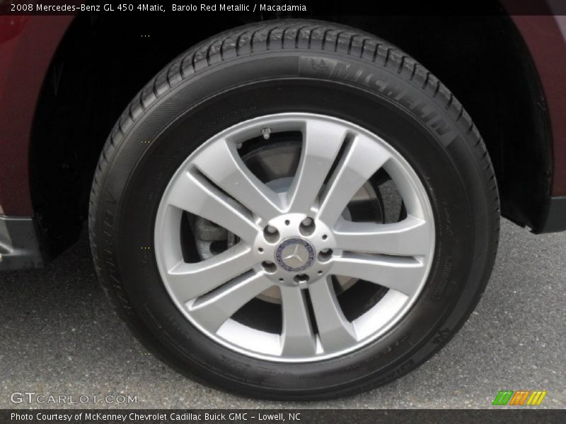 Barolo Red Metallic / Macadamia 2008 Mercedes-Benz GL 450 4Matic