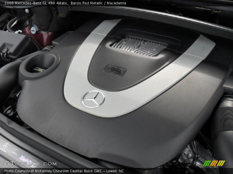 Barolo Red Metallic / Macadamia 2008 Mercedes-Benz GL 450 4Matic