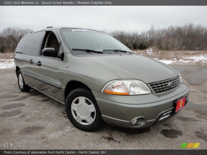 Spruce Green Metallic / Medium Graphite Grey 2002 Ford Windstar LX