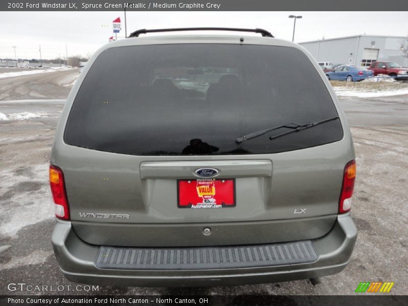 Spruce Green Metallic / Medium Graphite Grey 2002 Ford Windstar LX