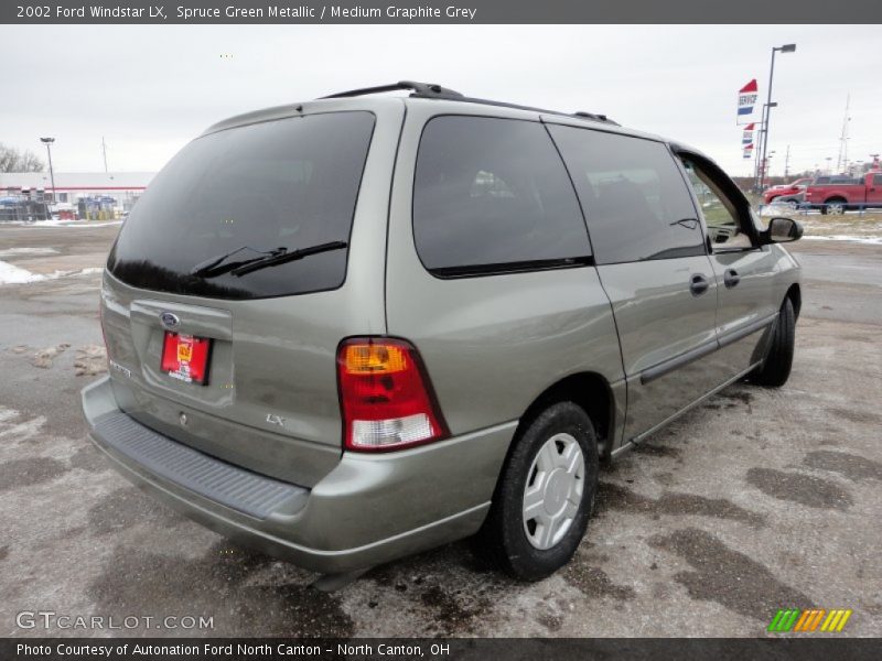 Spruce Green Metallic / Medium Graphite Grey 2002 Ford Windstar LX