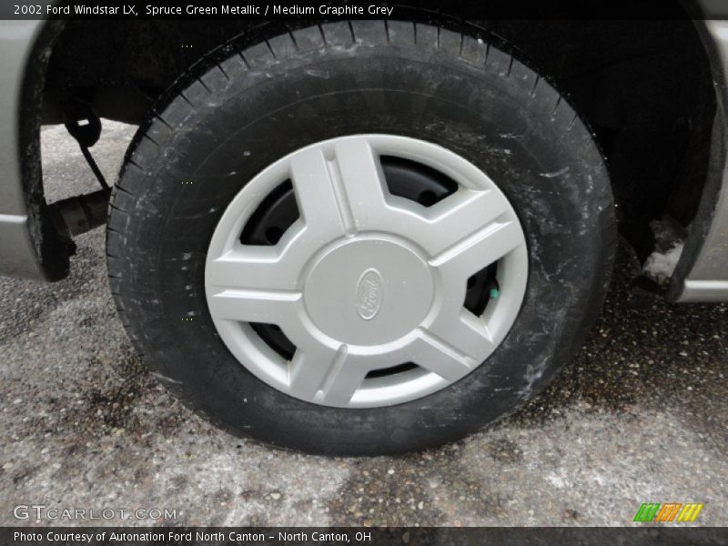 Spruce Green Metallic / Medium Graphite Grey 2002 Ford Windstar LX