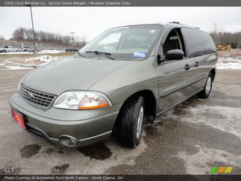 Spruce Green Metallic / Medium Graphite Grey 2002 Ford Windstar LX