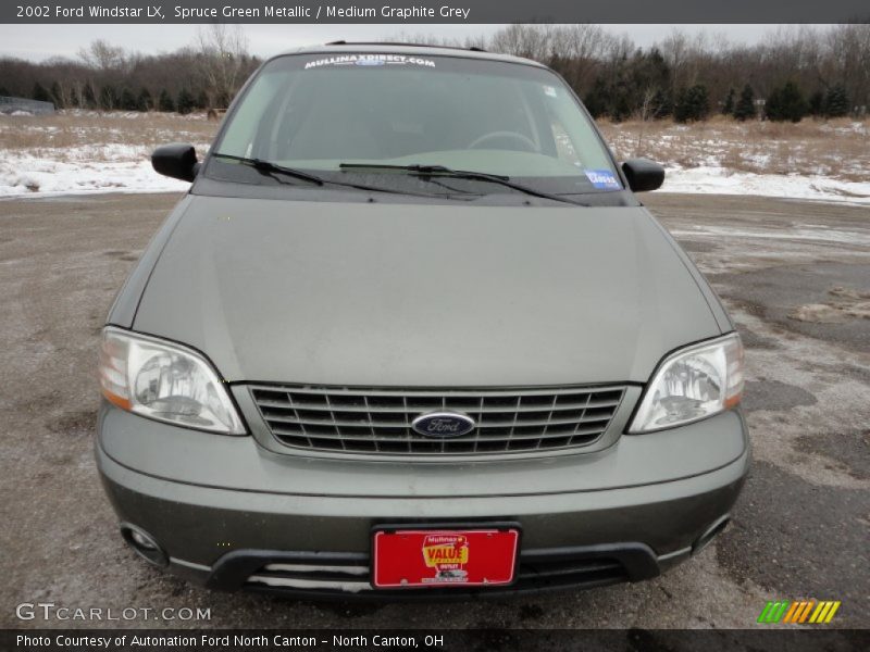 Spruce Green Metallic / Medium Graphite Grey 2002 Ford Windstar LX