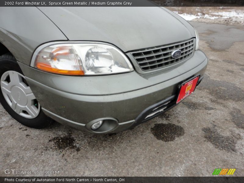 Spruce Green Metallic / Medium Graphite Grey 2002 Ford Windstar LX