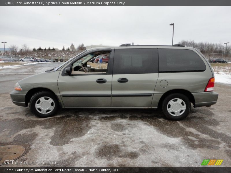 Spruce Green Metallic / Medium Graphite Grey 2002 Ford Windstar LX