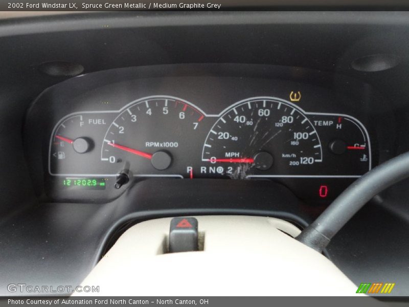 Spruce Green Metallic / Medium Graphite Grey 2002 Ford Windstar LX