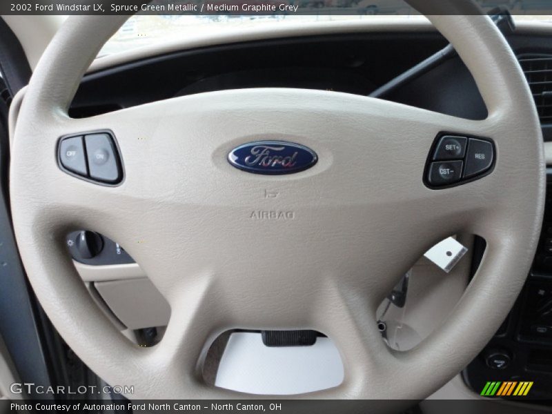 Spruce Green Metallic / Medium Graphite Grey 2002 Ford Windstar LX