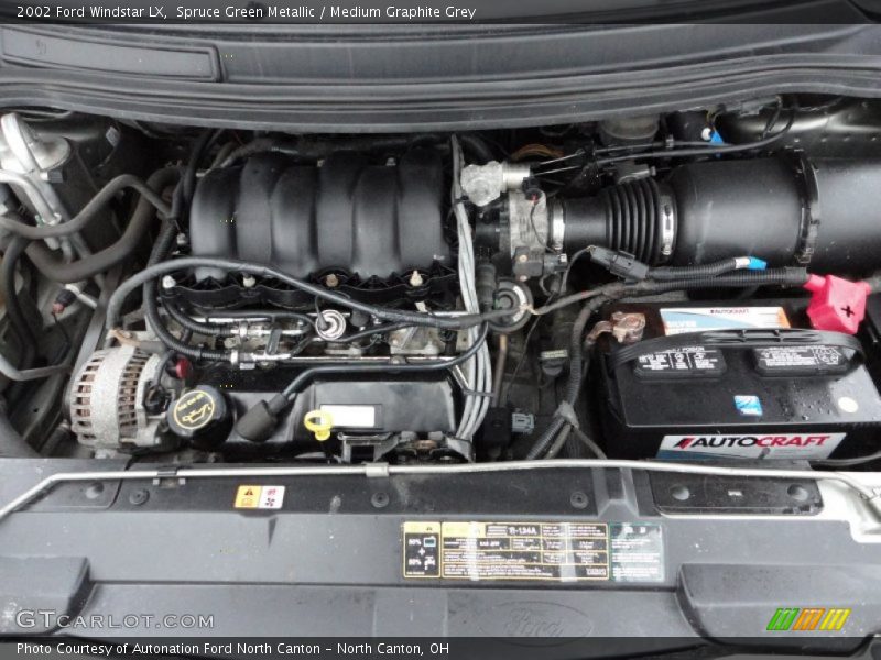 Spruce Green Metallic / Medium Graphite Grey 2002 Ford Windstar LX