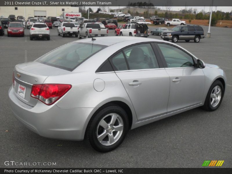 Silver Ice Metallic / Medium Titanium 2011 Chevrolet Cruze LT