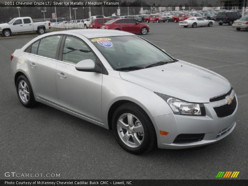 Silver Ice Metallic / Medium Titanium 2011 Chevrolet Cruze LT
