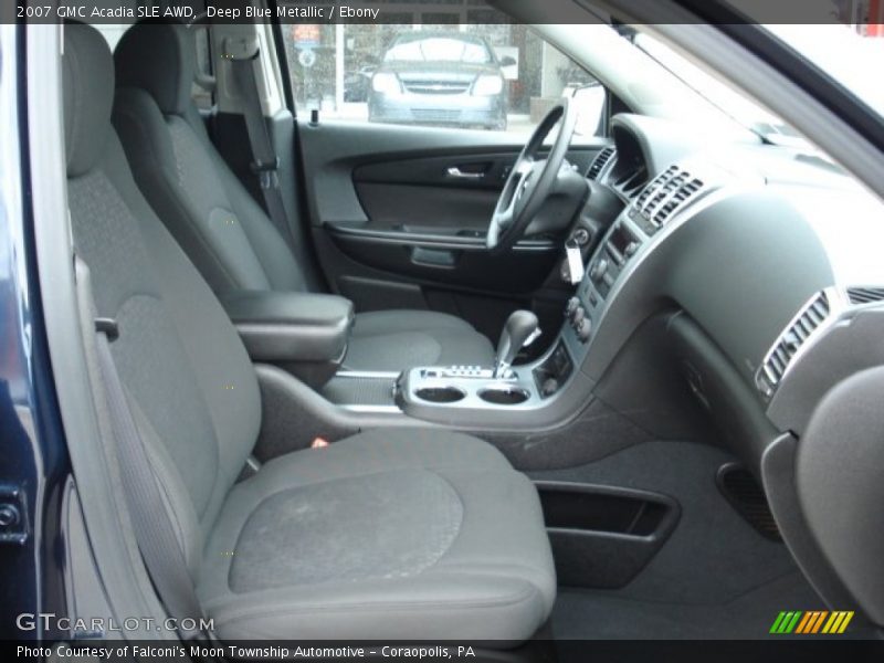 Deep Blue Metallic / Ebony 2007 GMC Acadia SLE AWD