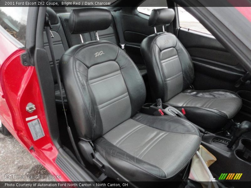 Bright Red / Dark Charcoal 2001 Ford Escort ZX2 Coupe