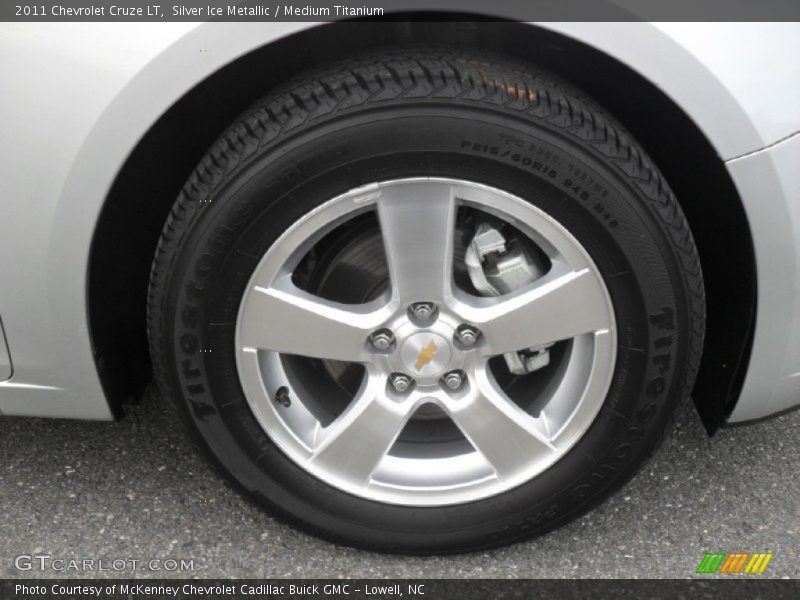Silver Ice Metallic / Medium Titanium 2011 Chevrolet Cruze LT