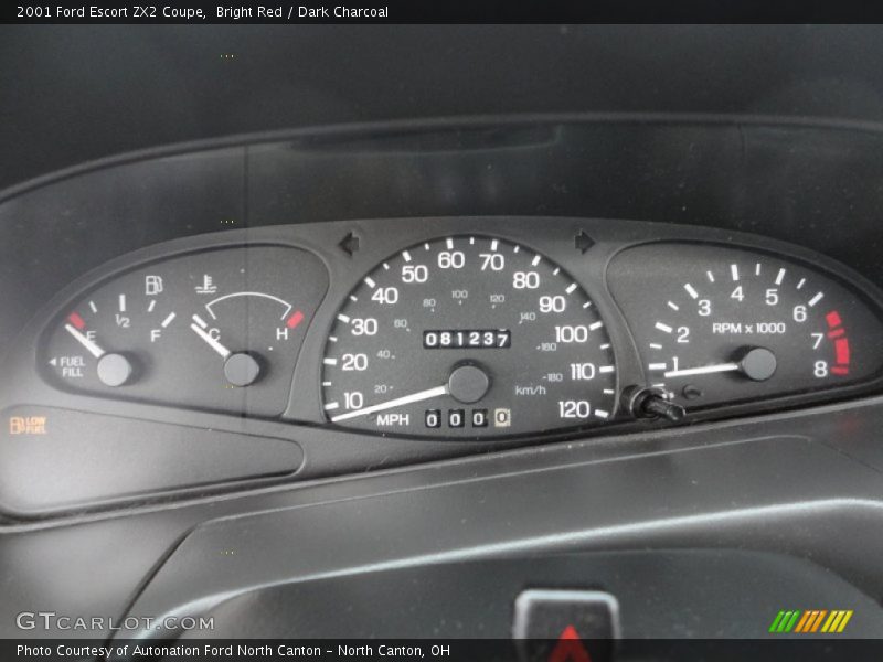  2001 Escort ZX2 Coupe ZX2 Coupe Gauges