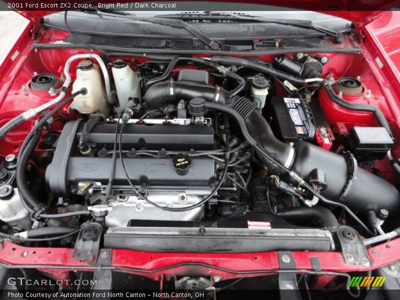  2001 Escort ZX2 Coupe Engine - 2.0 Liter DOHC 16-Valve 4 Cylinder