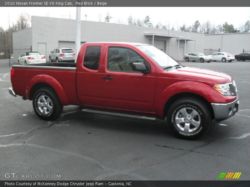 Red Brick / Beige 2010 Nissan Frontier SE V6 King Cab