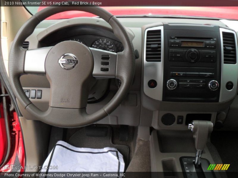 Red Brick / Beige 2010 Nissan Frontier SE V6 King Cab