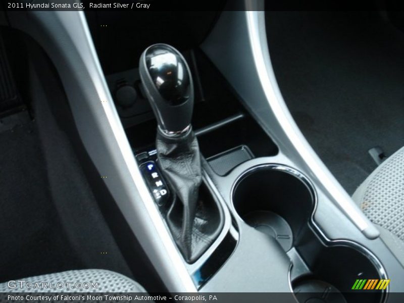 Radiant Silver / Gray 2011 Hyundai Sonata GLS