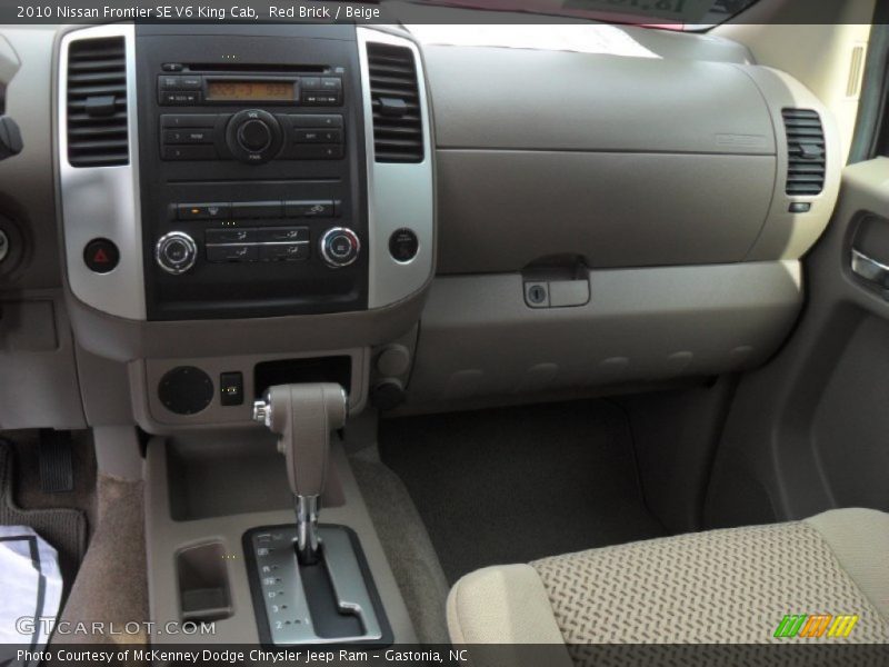 Red Brick / Beige 2010 Nissan Frontier SE V6 King Cab