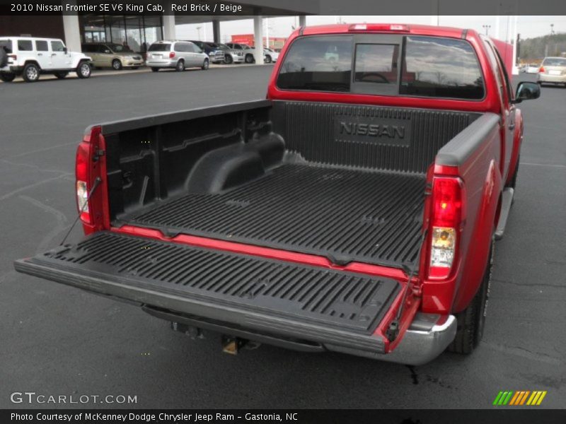 Red Brick / Beige 2010 Nissan Frontier SE V6 King Cab