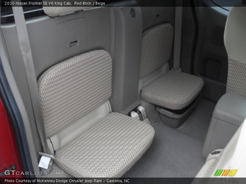  2010 Frontier SE V6 King Cab Beige Interior