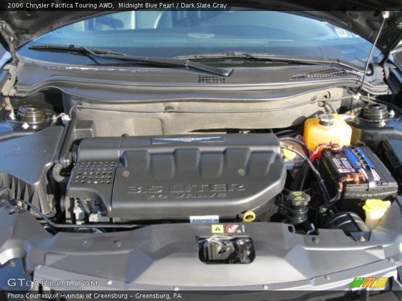 Midnight Blue Pearl / Dark Slate Gray 2006 Chrysler Pacifica Touring AWD