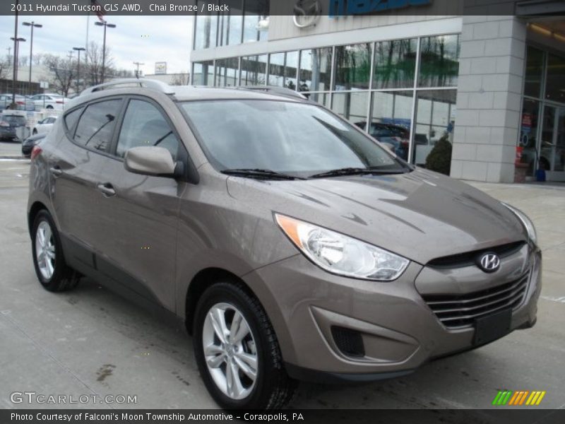 Front 3/4 View of 2011 Tucson GLS AWD
