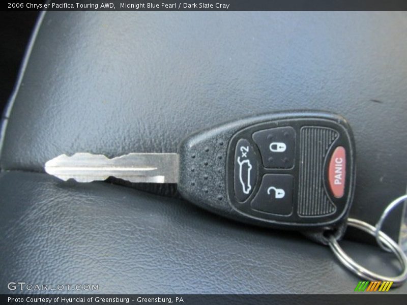Midnight Blue Pearl / Dark Slate Gray 2006 Chrysler Pacifica Touring AWD