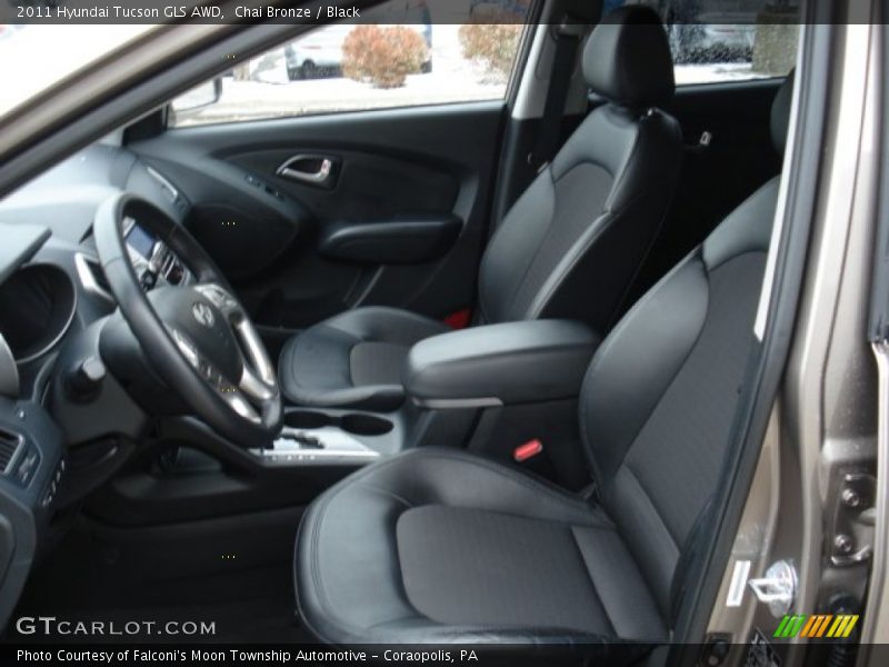  2011 Tucson GLS AWD Black Interior