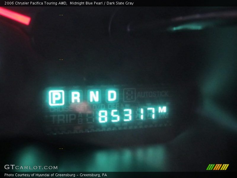 Midnight Blue Pearl / Dark Slate Gray 2006 Chrysler Pacifica Touring AWD
