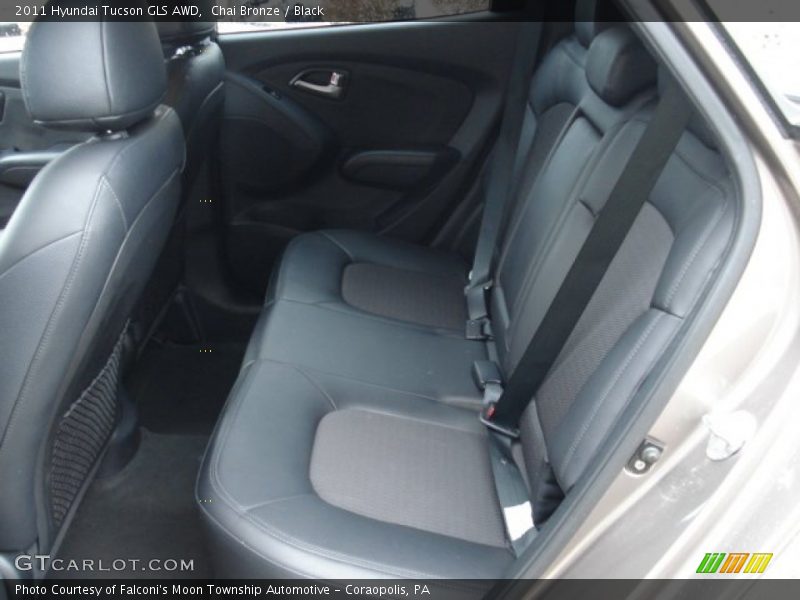 Chai Bronze / Black 2011 Hyundai Tucson GLS AWD