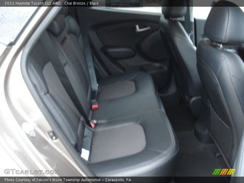 Chai Bronze / Black 2011 Hyundai Tucson GLS AWD